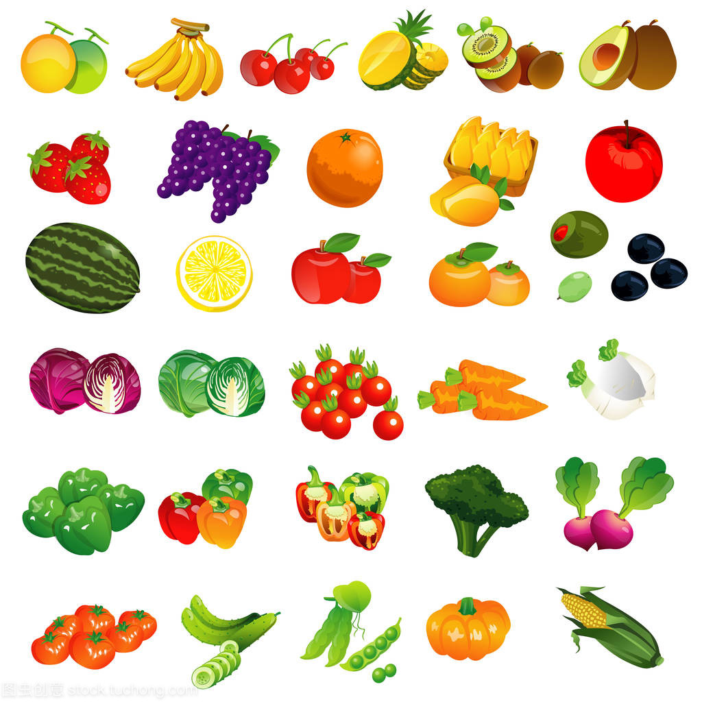 健康饮食之水果与蔬菜的重要性